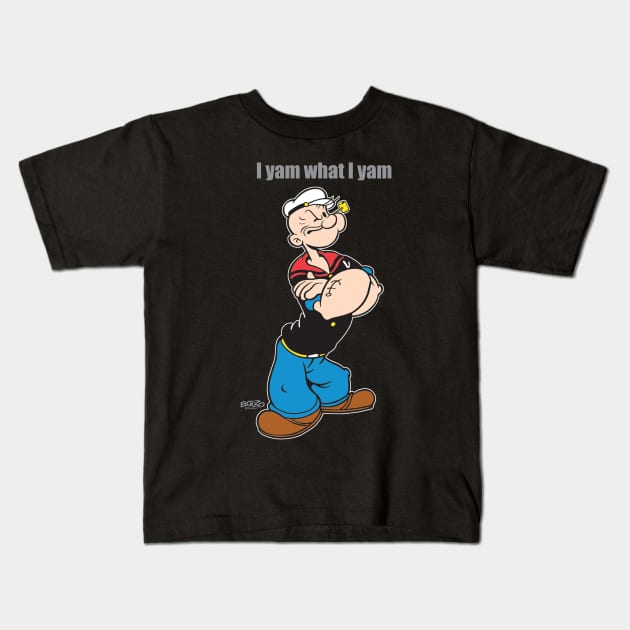 Popeye Kids T-Shirt by BonzoTee